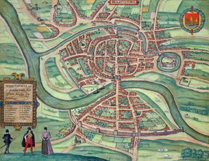Georg Braun (1541-1622) ve Frans Hogenberg (1535-90) tarafından 