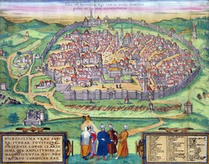 Georg Braun (1541-1622) ve Frans Hogenberg (1535-90), c.1572 tarafından yazılan 