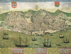Georg Braun (1541-1622) ve Frans Hogenberg (1535-90), c.1572 tarafından yazılan 