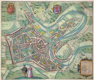 Georg Braun (1541-1622) ve Frans Hogenberg (1535-90) c.1572-1617 tarafından 