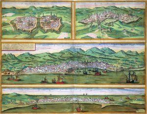 Georg Braun (1541-1622) ve Frans Hogenberg (1535-90), c.1572 tarafından yazılan 