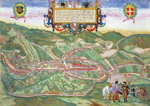 Georg Braun (1541-1622) ve Frans Hogenberg (1535-90) c.1572-1617 tarafından 