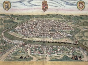 Georg Braun (1541-1622) ve Frans Hogenberg (1535-90) c.1572-1617 tarafından yazılan 