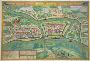 Georg Braun (1541-1622) ve Frans Hogenberg (1535-90) 1617 tarafından 