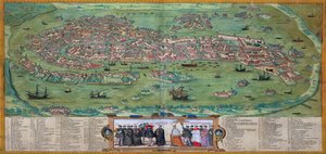 Georg Braun (1541-1622) ve Frans Hogenberg (1535-90), c.1572 tarafından yazılan 
