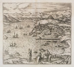 Santander'in görünümü by Joris Hoefnagel