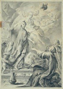 Bilge ve Aptal Bakireler Meseli by José Camarón y Bononat