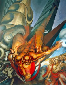 Tam güvenlik ve tüm Meksikalılar için by José Clemente Orozco