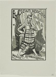 Meksikalı Palyaço, hayır. 5 by José Guadalupe Posada