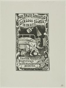 Hayaletler gibi davranmak by José Guadalupe Posada