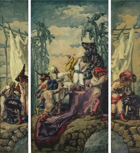 Yaz - Afrika Üç Parçası, 1917-1918 by José María Sert