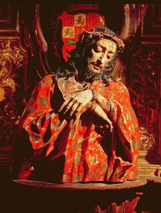 Ecce Homo (çok renkli ahşap)