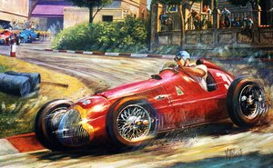 Juan Manuel Fangio, Pescara Sokakları