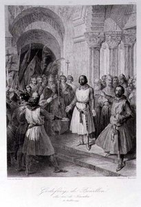Godfrey of Bouillon (c.1060-1100) Kudüs
