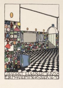 CABARET FLEDERMAUS / VİYANA KÄRTNERSTRASSE 33 by Josef Divéky