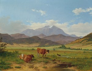 kar dağ ile manzara