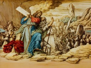 A2_Exodus_12_Altın Buzağı by Josef Johann Michel