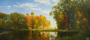 JJM, Bierstadt-A: Sonbahar Ormanını yeniden yaratıyor