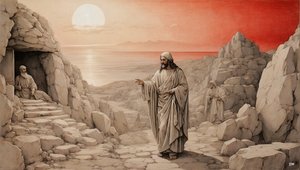 İsa_Lazarus#39;u ölümden diriltiyor_02 by Josef Johann Michel