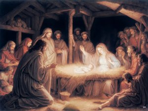 Jesus_yemlik_01#39;de by Josef Johann Michel