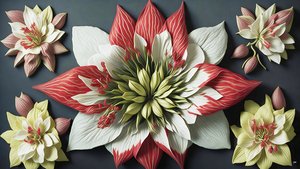 mandala: Amaryllis elements_02