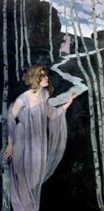 Elf derede, 1888-1889. by Josef Maria Auchentaller