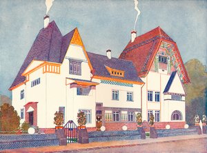 Profesör Joseph Olbrich tarafından tasarlanan Darmstadt