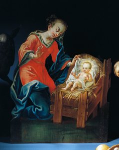 bakire ve çocuk by Josef Renzler