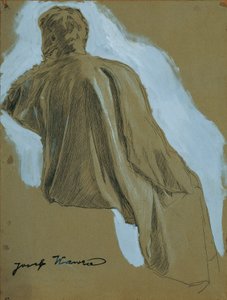 Oturan Adam (Perdelik Çalışması)
