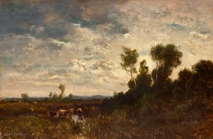 Moorlandschaft by Josef Wenglein