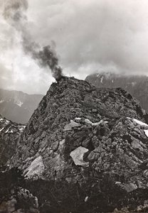 "Benim dünya savaşım - Karintiya, İtalya'daki Güney-Batı Cephesi anıları, Trentino-Alto Adige) 31/03/1915-12/11/ 1918 - Josef Zohle'nin Viyana'sı ": savaş bölgesi (s/b fotoğraf)