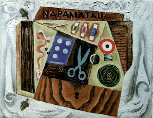 Makaslı Natürmort, 1916