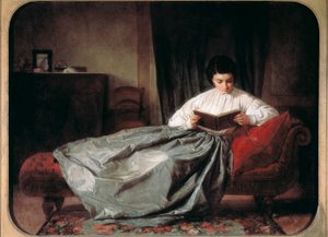 “" Albümün tekrarı (?) "” Josep Duran i Riera'nın (1849-1928) tablosu. 1872. Barselona, Katalonya Ulusal Sanat Müzesi. by Josep Duran Riera