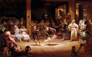 Yağ Lambasının Dansı by Josep Llovera Bofill