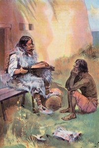 Robinson Crusoe: Cuma öğretiyorum (renkli taş)