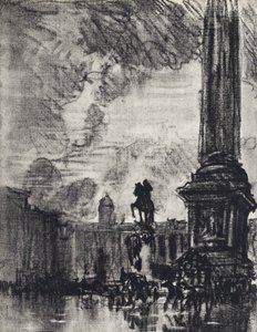 Charles I (lito) by Joseph (after) Pennell