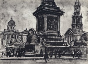 Aslanlar, Trafalgar Meydanı (lito)