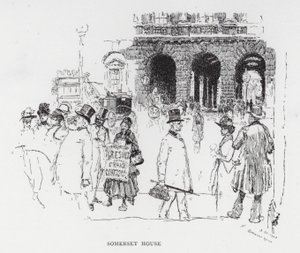 Somerset Evi (taş) by Joseph (after) Pennell