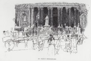 Aziz Paul Kilisesi (lito) by Joseph (after) Pennell