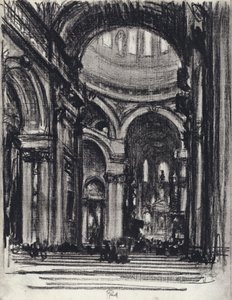 Aziz Paul, Nef (lito) by Joseph (after) Pennell
