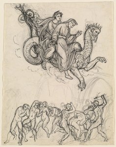 Dante ve Virgil Geryon