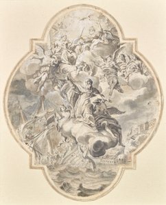 Apotheosis des hl. Nicholas by Joseph Antony Adolph