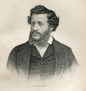 Charles Elme Francatelli, 1861 by Joseph Brown