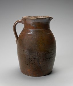 Sürahi, c. 1873-1900 (slip-sırlı taş eşya) by Joseph C. Rushton
