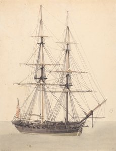 Tek Korvet. Öne Yay by Joseph Cartwright