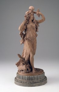 Omuzlarında Bir Çocuk Taşıyan Bacchante, c.1780-1796 by Joseph Charles Marin