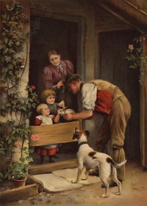 "Ev Gibisi Yok" (chromolitho)
