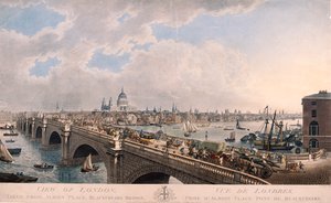Güneyden Londra Şehri, 1802 by Joseph Constantine Stadler