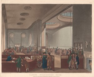 Lloyd's Abonelik Odası by Joseph Constantine Stadler