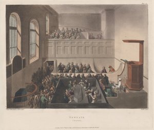 Newgate Şapeli, 1809., 1809. by Joseph Constantine Stadler